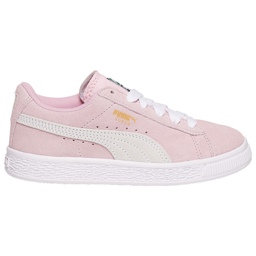 PUMA Suede Classic - Girls' Preschool - Pink / White