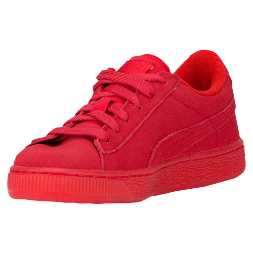 PUMA Suede Classic - Boys' Grade School - Red / Red