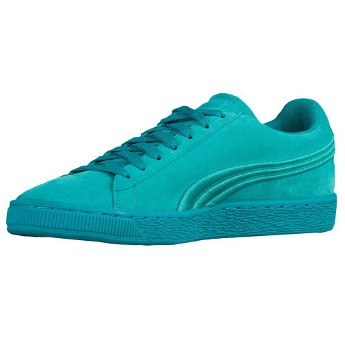 PUMA Suede Classic - Men's - Aqua / Aqua