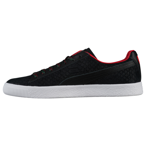 PUMA Clyde - Men's - Black / Red