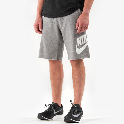 Nike GX Shorts - Men's - Grey / White