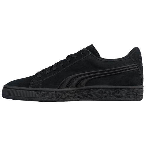PUMA Suede Classic - Boys' Grade School - All Black / Black
