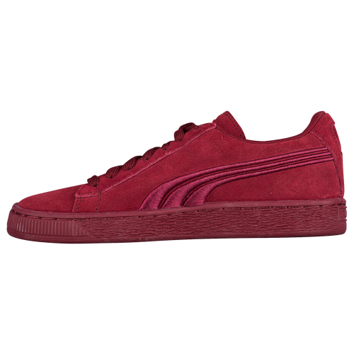 PUMA Suede Classic - Boys' Grade School - Red / Red