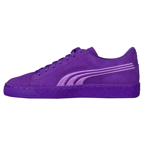 PUMA Suede Classic - Boys' Grade School - Purple / Purple