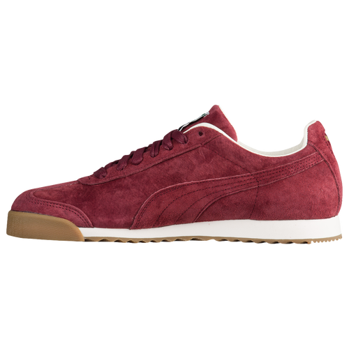 PUMA Roma Basic - Men's - Maroon / Off-White