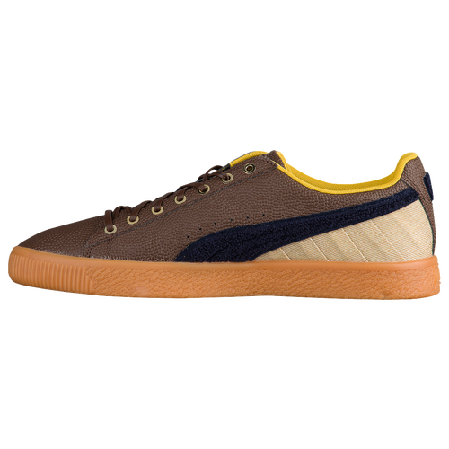 PUMA Clyde - Men's - Brown / Navy