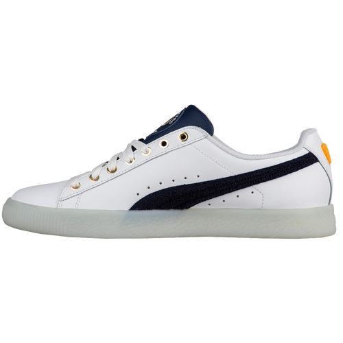 PUMA Clyde - Men's - White / Navy