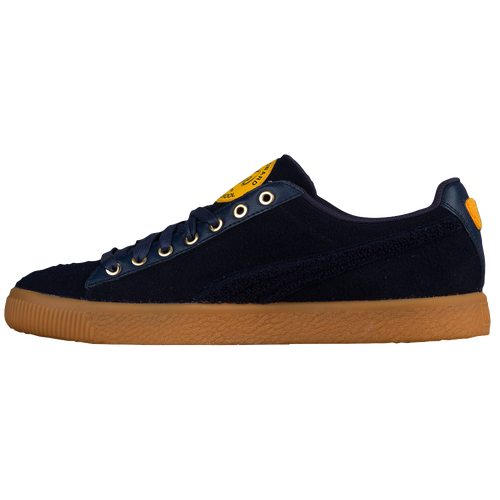 PUMA Clyde - Men's - Navy / Brown