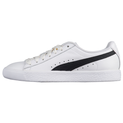 PUMA Clyde - Boys' Grade School - White / Black