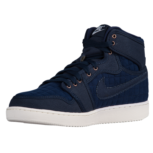 Jordan AJ 1 KO High OG - Men's - Navy / White