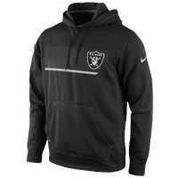 Nike NFL Therma-Fit Performance Hoodie - Men's - Oakland Raiders - Black / Grey
