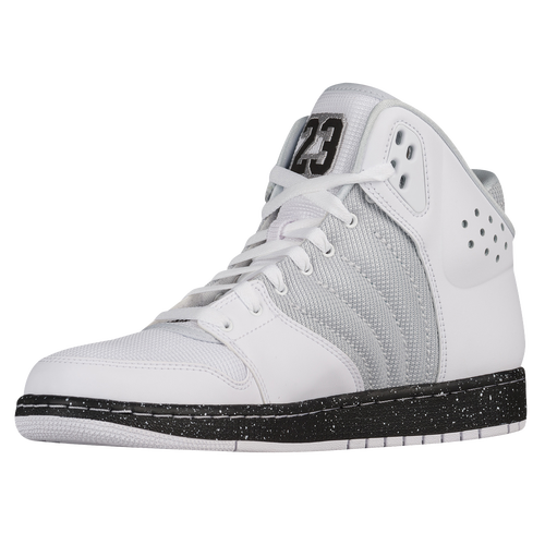 Jordan 1 Flight 4 - Men's - White / Grey