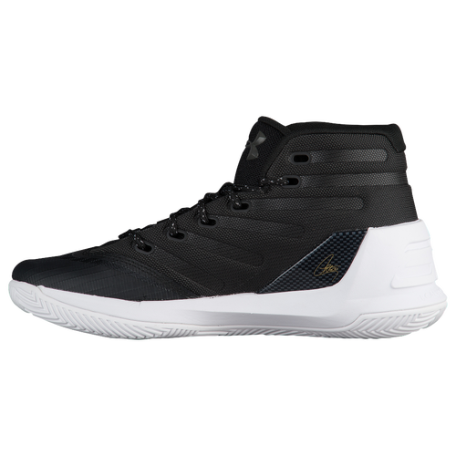Under Armour Curry 3 - Boys' Grade School -  Stephen Curry - Black / White