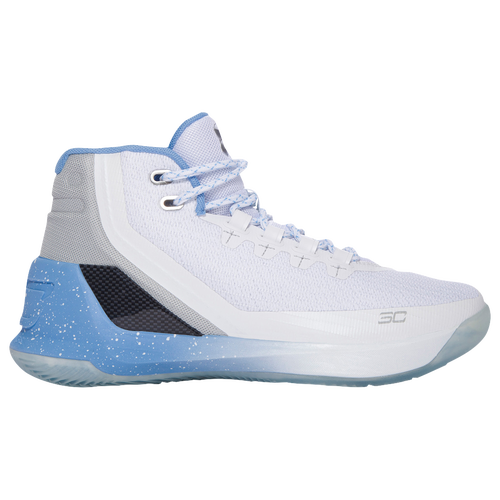 Under Armour Curry 3 - Boys' Grade School -  Stephen Curry - White / Light Blue