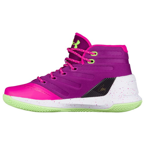 Under Armour Curry 3 - Girls' Grade School -  Stephen Curry - Pink / Purple