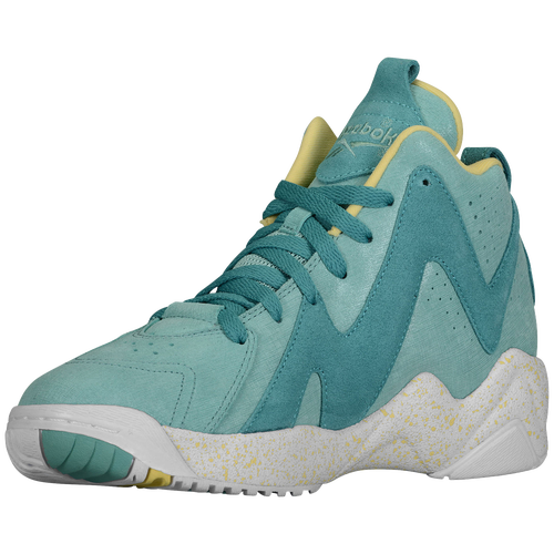 Reebok Kamikaze II Mid - Boys' Grade School - Light Green / Dark Green