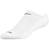Nike 6 Pack Dri-Fit No-Show Sock - All White / White
