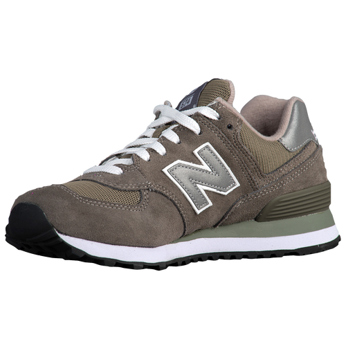 New Balance 574 - Women's - Grey / Silver