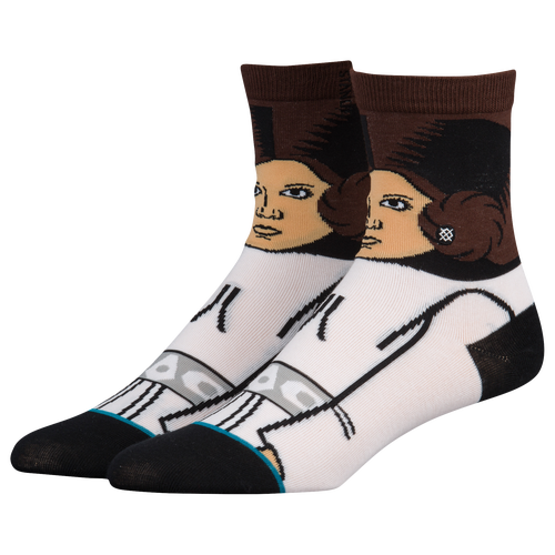 Stance Star Wars Socks - Boys' Grade School - White / Brown