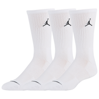Jordan Dri-Fit Crew Sock 3 Pack - White / Red