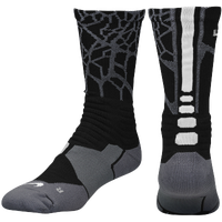 Nike Lebron Hyperelite Basketball Crew - Men's - LeBron James - Black / White