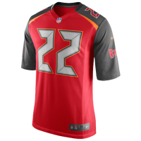 Nike NFL Game Day Jersey - Men's - Doug Martin - Tampa Bay Buccaneers - Red / Grey