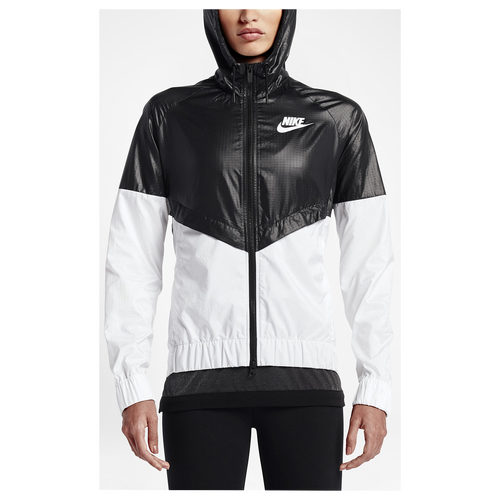 Nike NSW Windrunner Jacket - Women's - Black / White