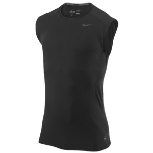 Nike Pro Combat Core Ftted 2.0 SLVLS T-Shirt - Men's - Black/Anthracite