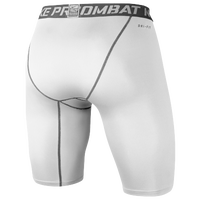 Nike Pro Combat Compression 9" Short 2.0 - Men's - White / Grey