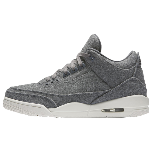 Jordan Retro 3 - Men's - Grey / Off-White