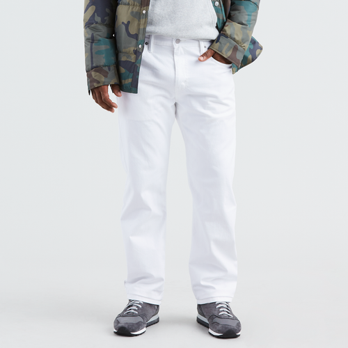 Levi's 569 Loose Straight Jeans - Men's - All White / White