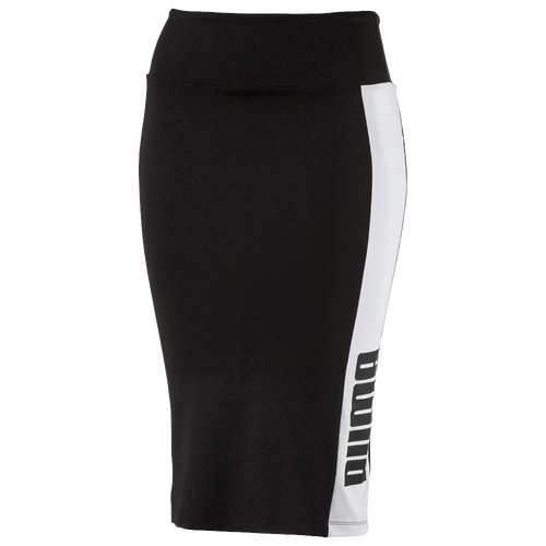PUMA Archive Logo Pencil Skirt - Women's - Black / White