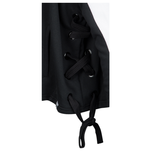 PUMA Heart Lace Up T7 Track Jacket - Women's - Black / White