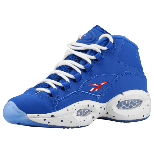 Reebok Question Mid - Boys' Grade School - Blue / White