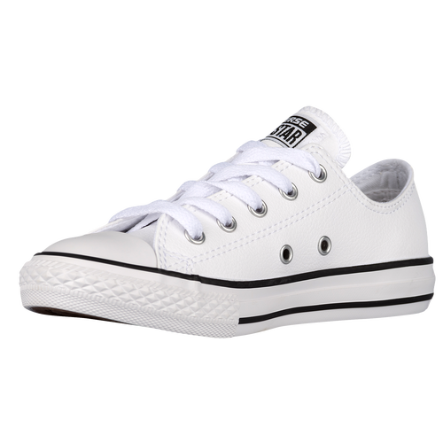 Converse All Star Ox Leather - Boys' Preschool - White / Black