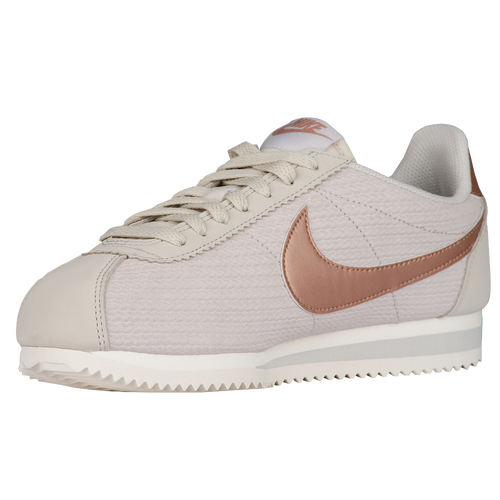 nike cortez womens pink gold