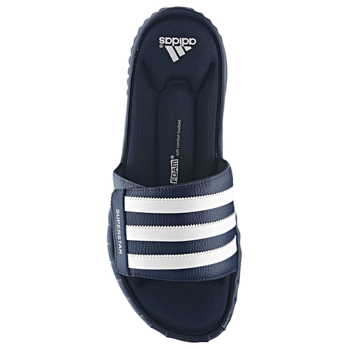 adidas Superstar 3G Slide - Men's - Navy / White