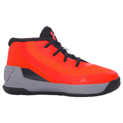 Under Armour Curry 3 - Boys' Toddler -  Stephen Curry - Orange / Grey