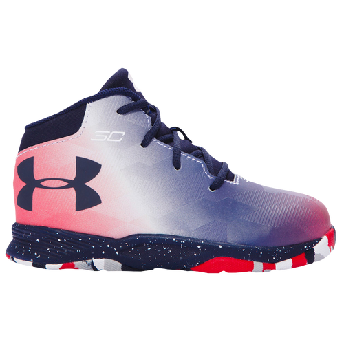 Under Armour Curry 2.5 - Boys' Toddler -  Stephen Curry - Navy / Red