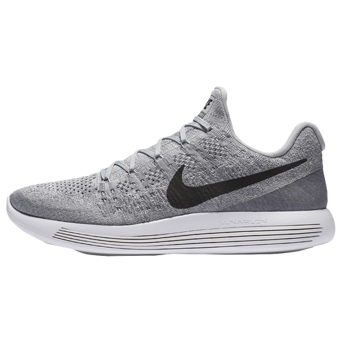 Nike LunarEpic Low Flyknit 2 - Men's - Grey / Black