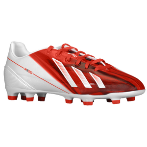 adidas F30 Messi TRX FG - Boys' Grade School - Running White/Black/Dark Orange
