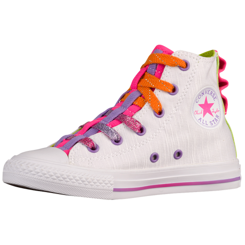 Converse CT All Star Loopholes Hi - Girls' Grade School - White / Multicolor