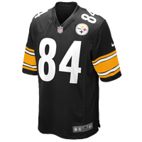 Nike NFL Game Day Jersey - Men's - Antonio Brown - Pittsburgh Steelers - Black / White