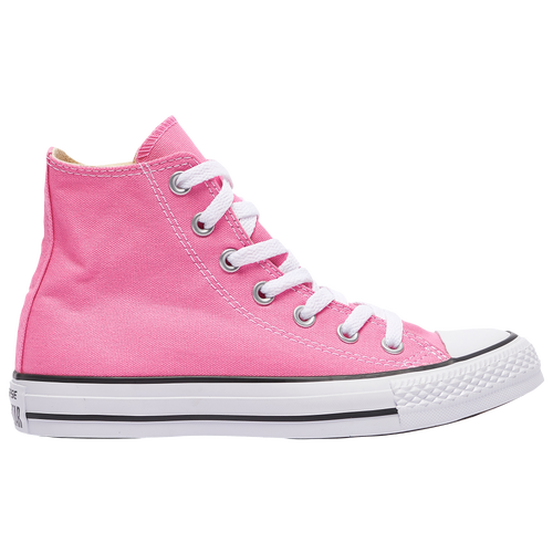 Converse All Star Hi - Girls' Grade School - Pink / White