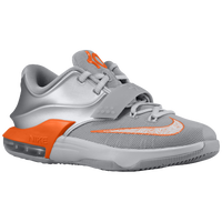 Nike KD 7 - Boys' Grade School - Kevin Durant - Silver / Grey