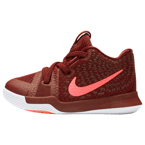 Nike Kyrie 3 - Boys' Toddler - Maroon / Red