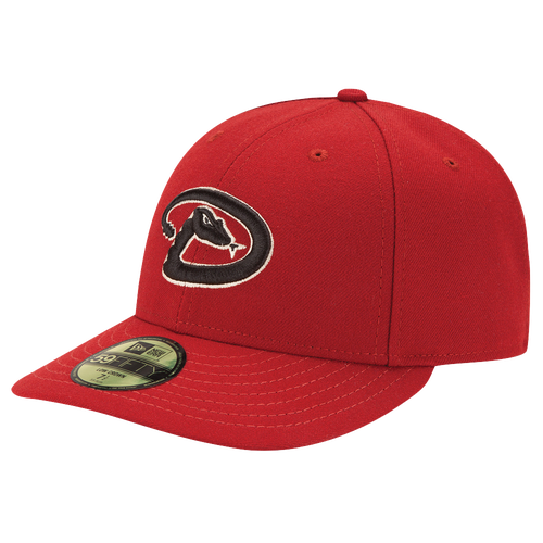 New Era MLB 59Fifty Low Profile Authentic Cap - Men's - Arizona Diamondbacks - Red / Black