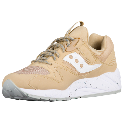 Saucony Grid 9000 - Men's - Tan / White