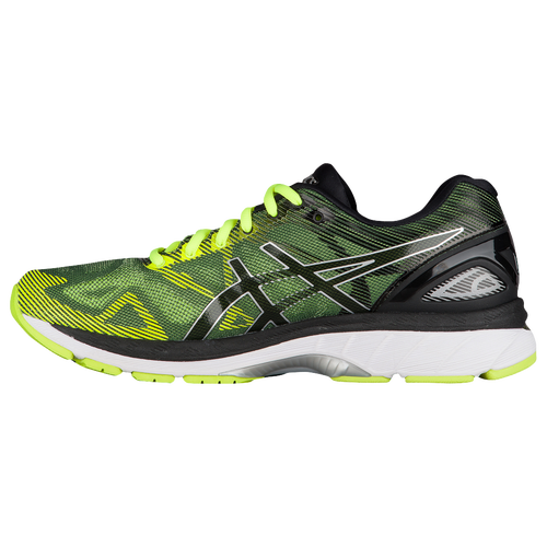 ASICS® GEL-Nimbus 19 - Men's - Black / Light Green