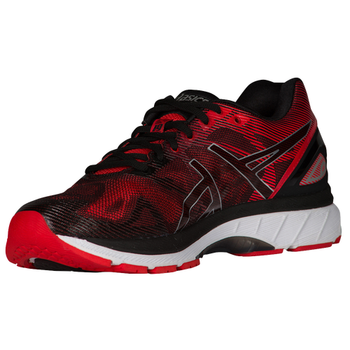 ASICS® GEL-Nimbus 19 - Men's - Black / Red